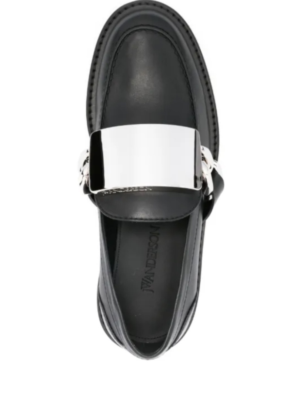 JW Anderson Chain leather loafers